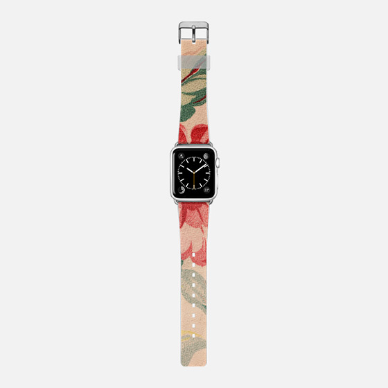hibiscus apple watch sport band