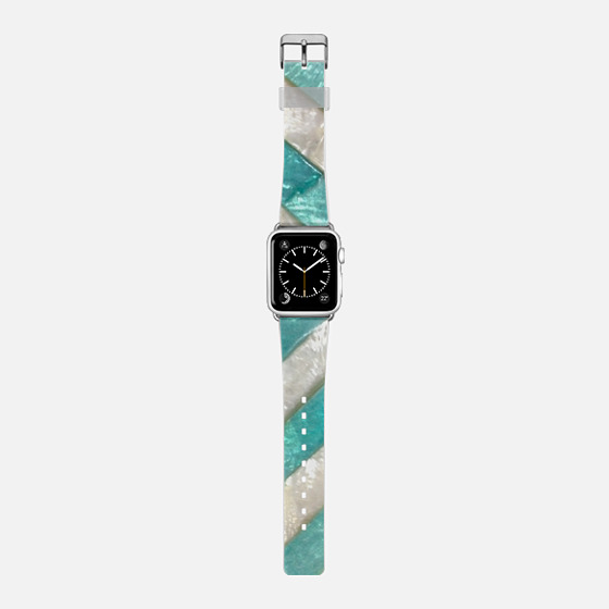 turquoise mother of pearl watch band Apple Watch Band (38mm) by Sylvia